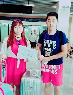 รับลูกค้าจากสนามบินอู่ตะเภาสดจากสถานที่จริง